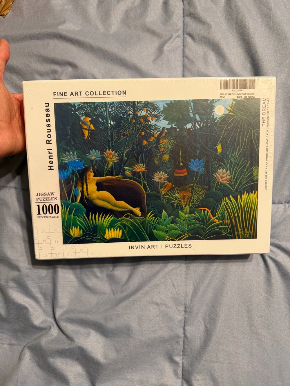 Henri Rousseau art puzzle NIB